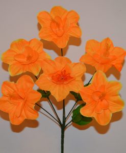 Искусственные цветы-дешевка мальва с кукурузкой R-298