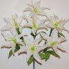 Искусственные цветы-Лилия атласная 7-ка R-923