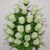 Искусственные цветы-Роза гофрированая 30 голов не прес R-1193