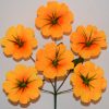 Искусственные цветы — Мальва с пластмаской 6-ка R-1371