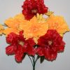 Искусственные цветы-Пион большой 6-ка R-1462