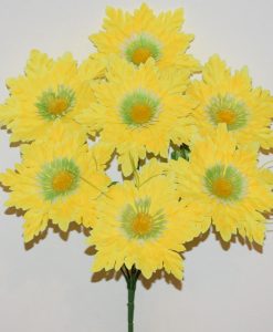 Искусственные цветы — Дубок 7-ка R-1393