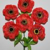 Искусственные цветы-Мачок 6-ка R-1396