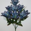 Искусственные цветы-Лилия люкс цветная 9-ка не прес R-1720