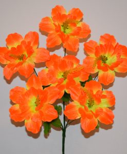 Искусственные цветы —Атлас с кукурузкой 6-ка R-1539