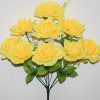 Искусственные цветы-Роза с добавками 9-ка R-1535