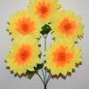 Искусственные цветы-Астра с пластмасками 5-ка R-1220
