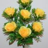 Искусственные цветы -Роза бутон атласный 7-ка не прес R-1212